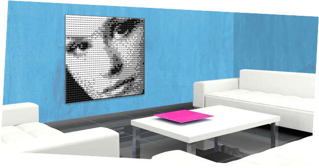 Brixels - Create LEGO Portraits with your own design